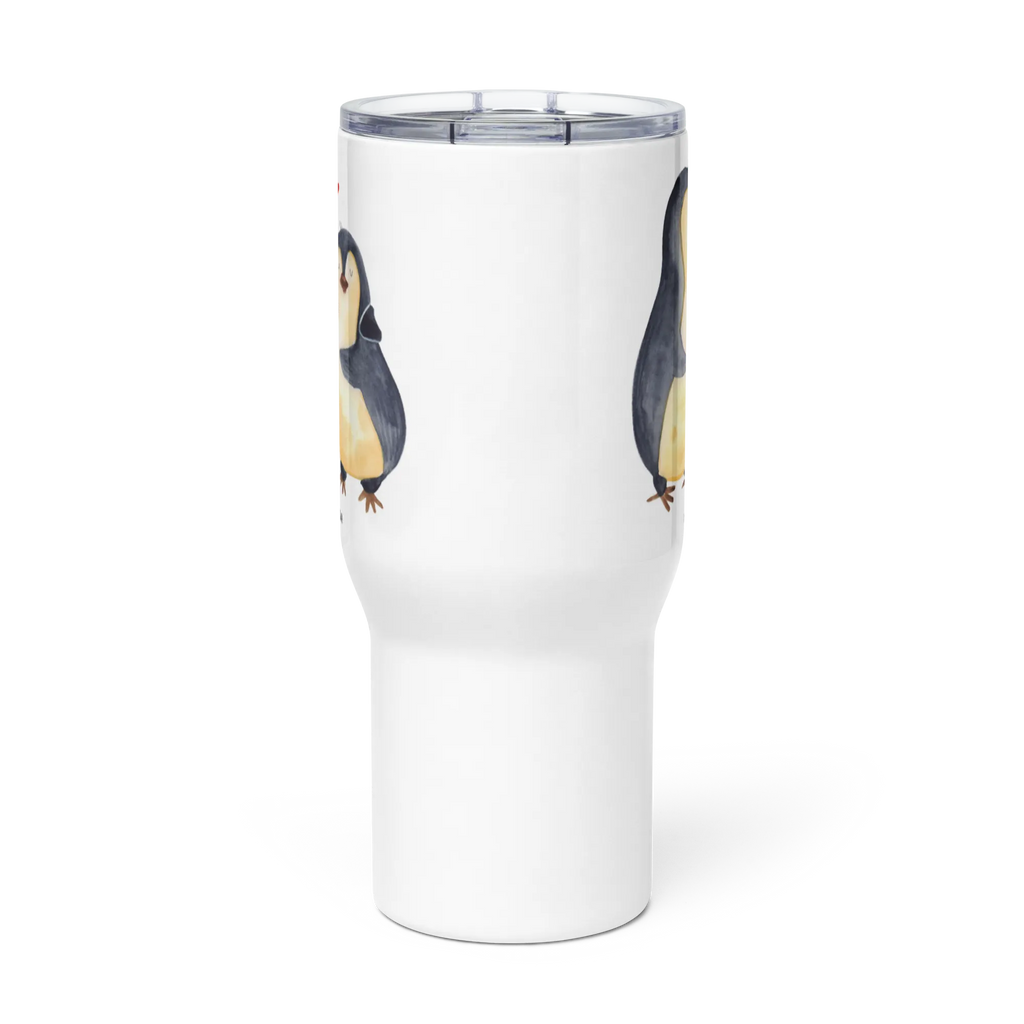 XXL Thermobecher Pinguin umarmen XL Reisetasse, Reisebecher, Großer Thermobecher, Autobecher, Thermobecher, XL Thermobecher, Jumbo Becher, Pinguin, Verlobung, Liebesgeschenk, Liebesbeweis, Jahrestag, Hochzeitstag, Liebe, Hochzeit, Liebespaar, Hochzeitsgeschenk