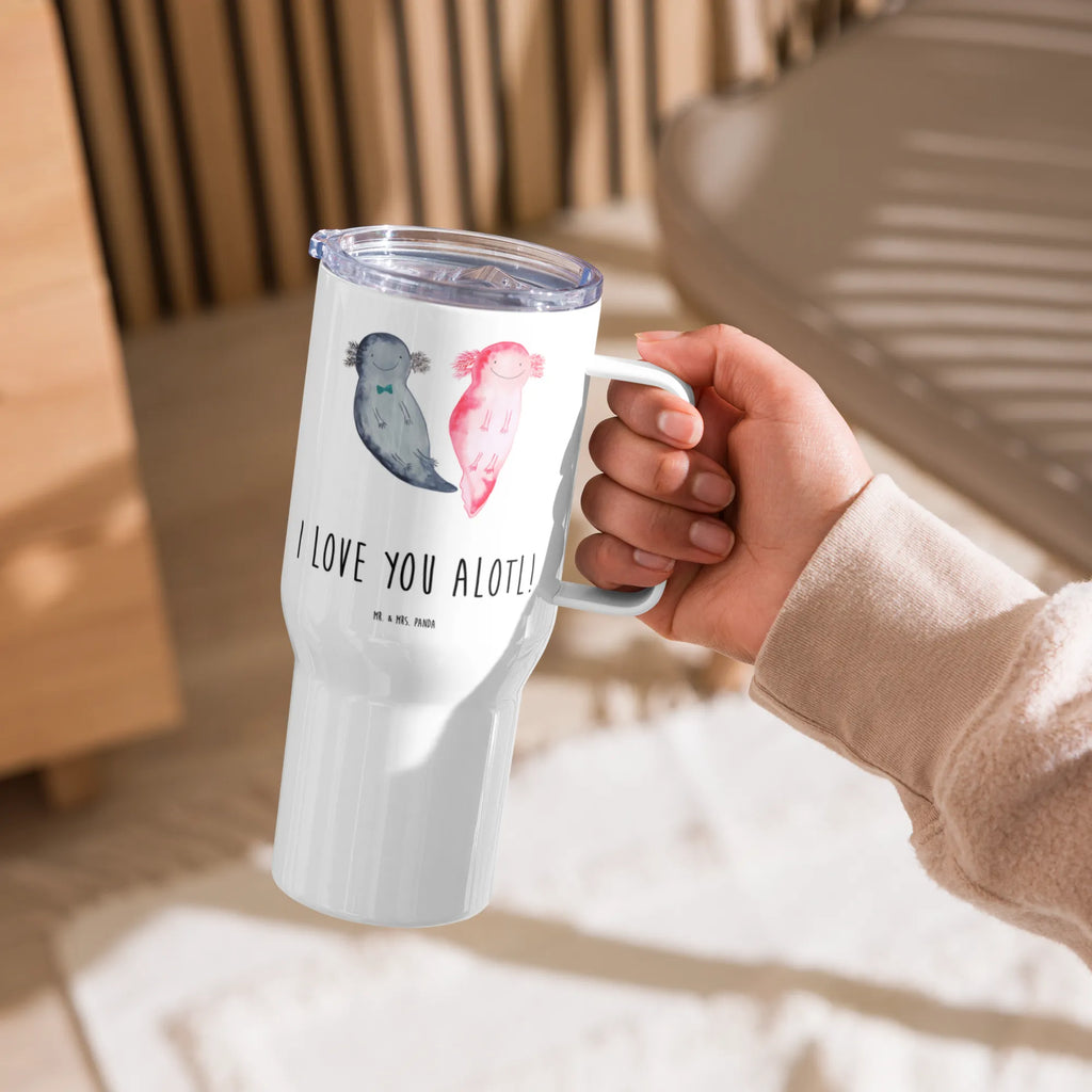 XXL Thermobecher Axolotl Liebe Großer Thermobecher, Autobecher, XL Reisetasse, Jumbo Becher, XL Thermobecher, Reisebecher, Freundin, Freund, Liebe, Liebesgeschenk, Jahrestag, Verlobung, Partner, Ehemann, Ehefrau, Heiraten, Heiratsantrag, Hocheitstag, Geschenk für Frauen, für Ehemann, Liebesbeweis, Hochzeitstag, für Männer, Geschenk für Freundin, Geschenk für Partner, Valentinstag, Mitbringsel