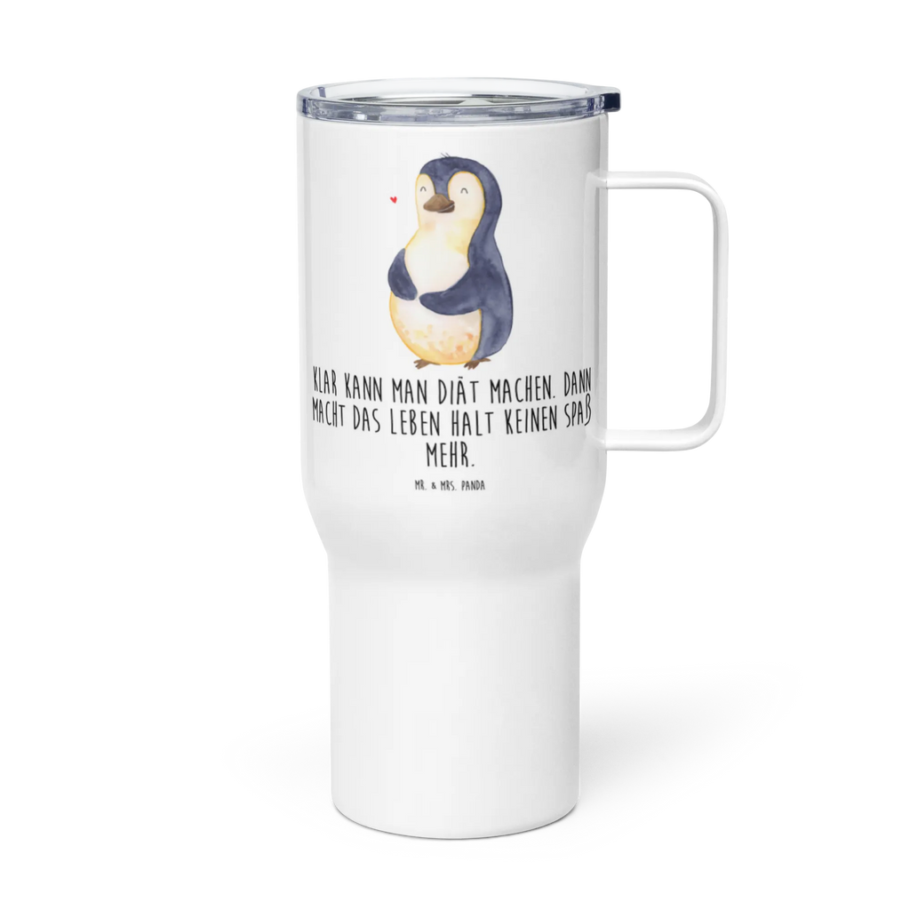 XXL Thermobecher Pinguin Diät Jumbo Becher, XL Reisetasse, Reisebecher, Autobecher, Großer Thermobecher, XL Thermobecher, Thermobecher, Pinguin, Gewicht, Körperliebe, Diät, Motivation, Abspecken, Abnehmen, Selbstliebe, Selbstrespekt, Pinguine