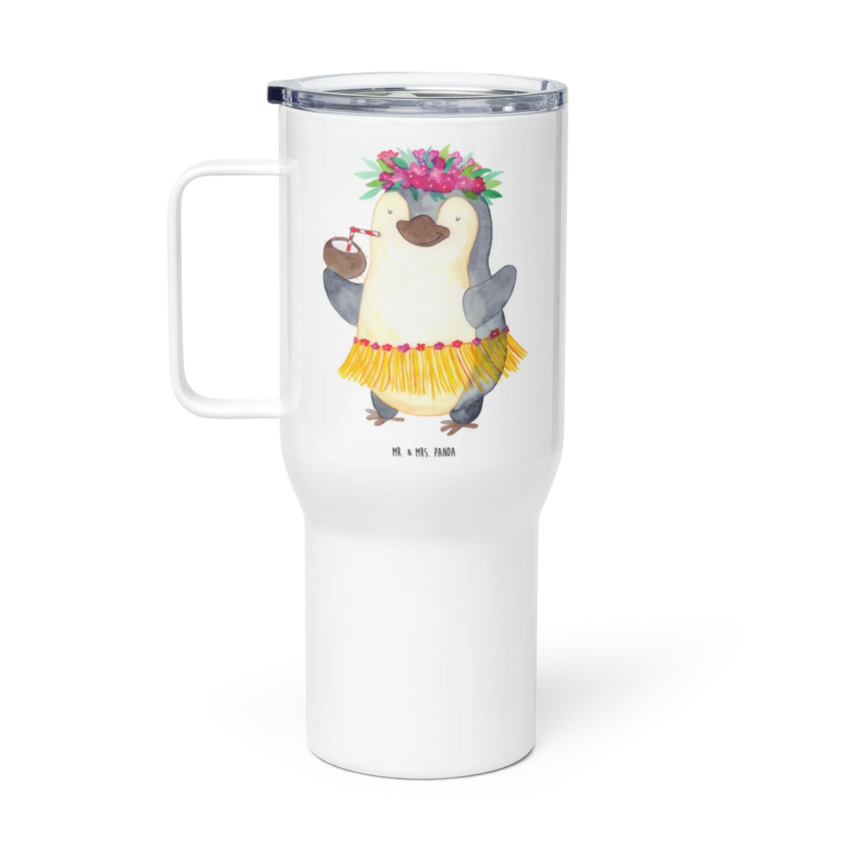 XXL thermal mug Penguin coconut