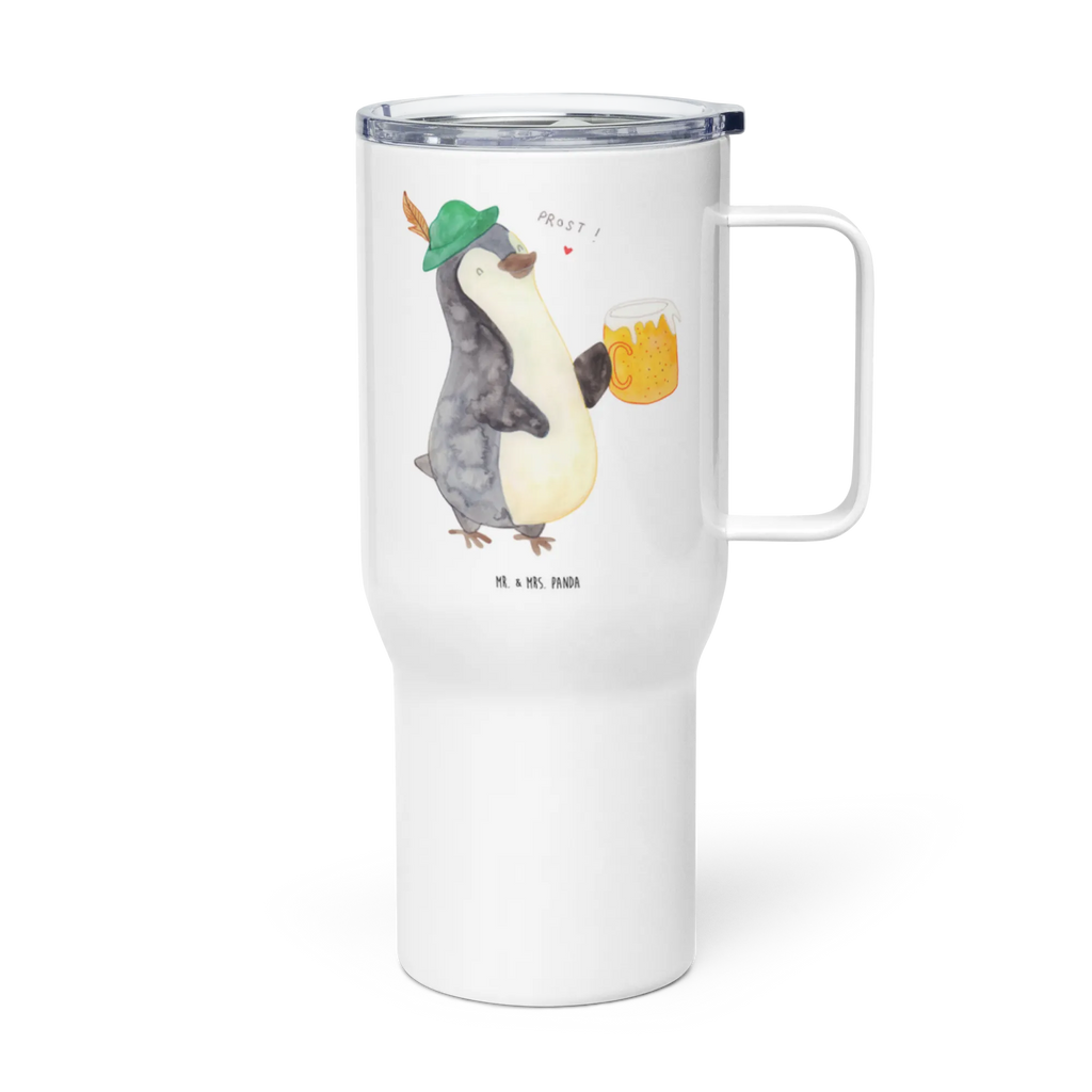 XXL Thermobecher Pinguin Bier Thermobecher, XL Thermobecher, Reisebecher, Autobecher, XL Reisetasse, Jumbo Becher, Großer Thermobecher, Pinguin, Pinguine, Bier, Oktoberfest