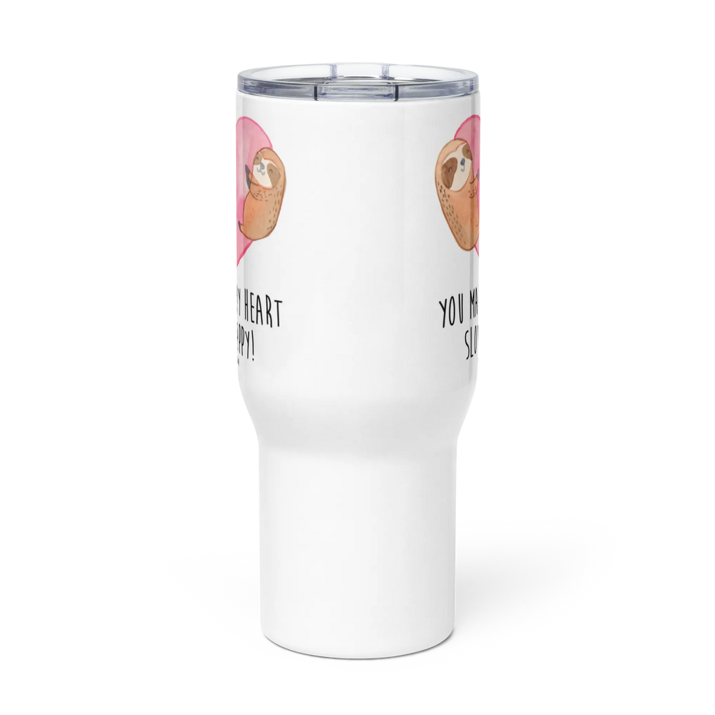 XXL Thermobecher Faultiere Herz Thermobecher, XL Reisetasse, Reisebecher, Großer Thermobecher, XL Thermobecher, Jumbo Becher, Autobecher, Liebe, Partner, Freund, Freundin, Ehemann, Ehefrau, Heiraten, Verlobung, Heiratsantrag, Liebesgeschenk, Jahrestag, Hocheitstag, Geschenk für Partner, Mitbringsel, Valentinstag, für Männer, Geschenk für Frauen, Hochzeitstag, Geschenk für Freundin, für Ehemann, Liebesbeweis