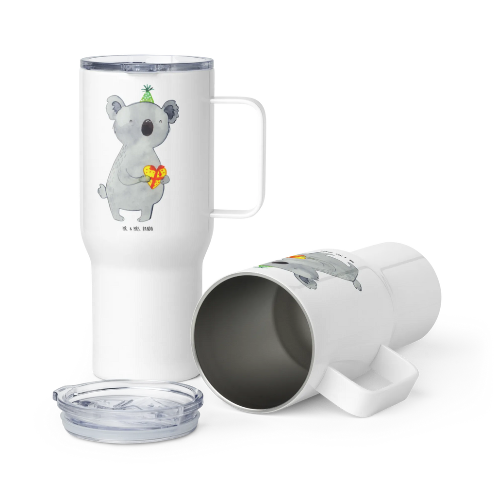XXL Thermobecher Koala Geschenk XL Thermobecher, XL Reisetasse, Autobecher, Jumbo Becher, Großer Thermobecher, Reisebecher, Koala, Koalabär, Party, Geschenk, Geburtstag
