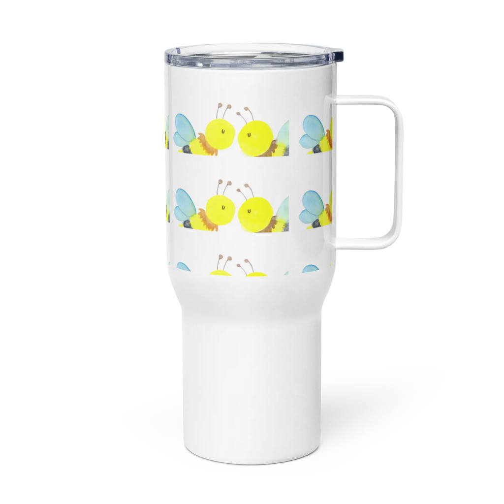 XXL Thermobecher Biene Liebe XL Reisetasse, Jumbo Becher, XL Thermobecher, Reisebecher, Autobecher, Großer Thermobecher, Biene, Wespe, Hummel