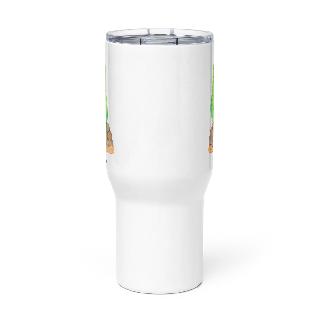 XXL Thermobecher Schildkröte Pause Autobecher, Großer Thermobecher, XL Reisetasse, Reisebecher, Jumbo Becher, XL Thermobecher, Schildkröte, Achtsamkeit, Entschleunigen, Achtsam