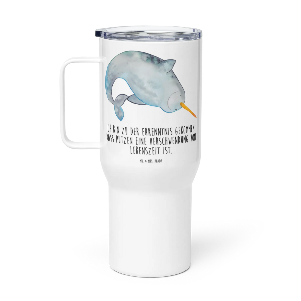 XXL Thermobecher Narwal Jumbo Becher, Großer Thermobecher, Edelstahlbecher, Kaffee-to-go-Becher, Teetasse, Mehrweg-Kaffeebecher, Edelstahl-Thermobecher, Teebecher, To-Go-Becher, Kaffee-Thermobecher, Reisebecher, Autobecher, Thermos-Becher, XL Reisetasse, Thermobecher, XL Thermobecher, getränkebecher, Edelstahl Tasse, Isolierbecher, Mehrwegbecher, thermosbecher, Trinkgefäß, Meer, Urlaub, Meerestiere, Junggesellin, Narwal, Putzen, Wal, Aufräumen, Kinderzimmer, Hausfrau