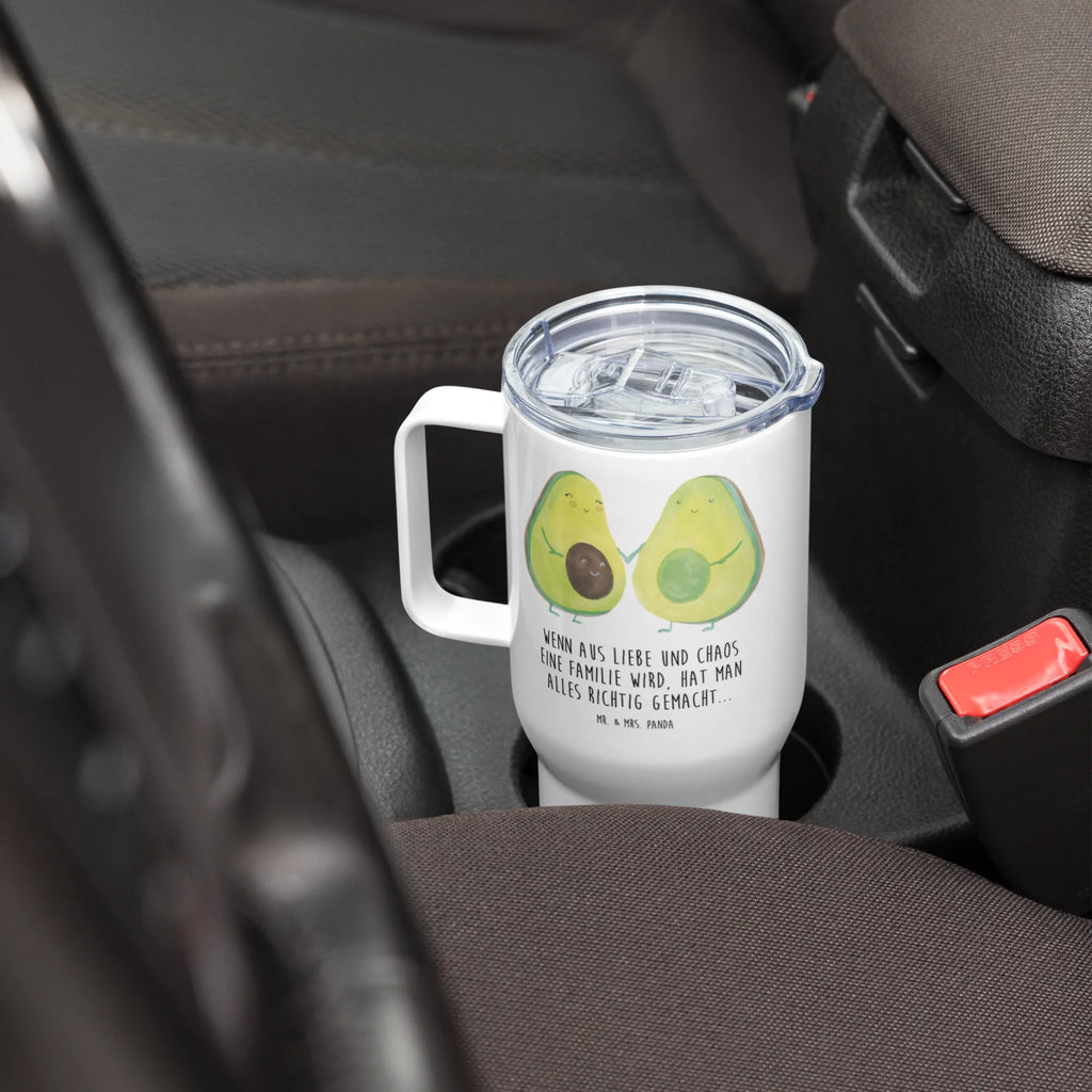 XXL thermal mug avocado pair XL Thermobecher, XL Reisetasse, Reisebecher, Autobecher, Großer Thermobecher, Jumbo Becher, Thermobecher, Avocado, Veggie, Vegan, Gesund, Familie, Hochzeit, Avocuddle, Babyparty, Schwangerschaft, Liebe, Babyshower, Avocados, Kinder, Geburt
