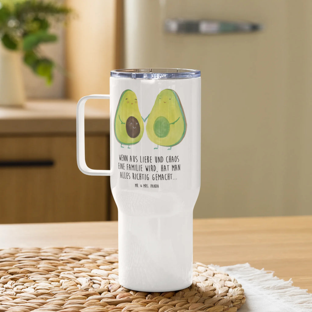 XXL thermal mug avocado pair XL Thermobecher, XL Reisetasse, Reisebecher, Autobecher, Großer Thermobecher, Jumbo Becher, Thermobecher, Avocado, Veggie, Vegan, Gesund, Familie, Hochzeit, Avocuddle, Babyparty, Schwangerschaft, Liebe, Babyshower, Avocados, Kinder, Geburt