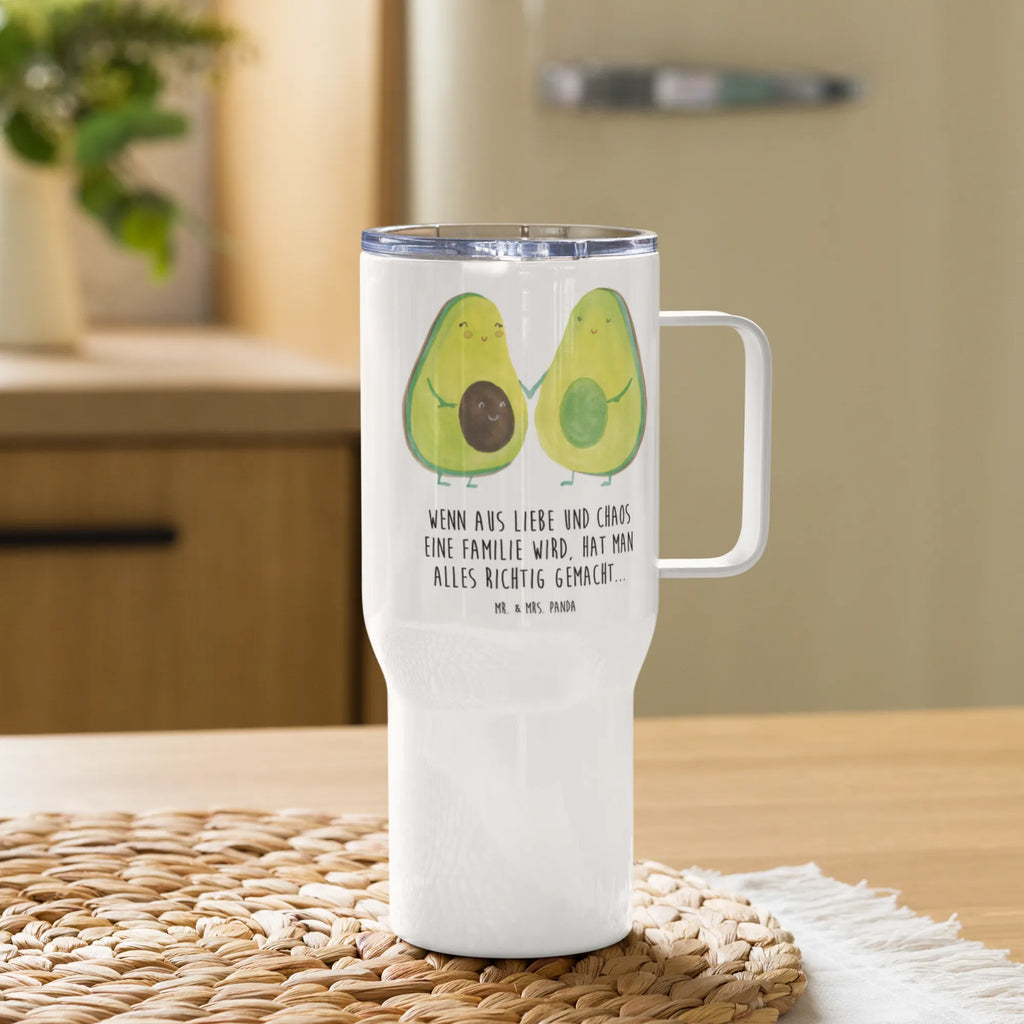 XXL thermal mug avocado pair XL Thermobecher, XL Reisetasse, Reisebecher, Autobecher, Großer Thermobecher, Jumbo Becher, Thermobecher, Avocado, Veggie, Vegan, Gesund, Familie, Hochzeit, Avocuddle, Babyparty, Schwangerschaft, Liebe, Babyshower, Avocados, Kinder, Geburt
