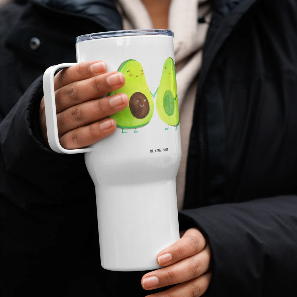 XXL thermal mug avocado pair XL Thermobecher, XL Reisetasse, Reisebecher, Autobecher, Großer Thermobecher, Jumbo Becher, Thermobecher, Avocado, Veggie, Vegan, Gesund, Familie, Hochzeit, Avocuddle, Babyparty, Schwangerschaft, Liebe, Babyshower, Avocados, Kinder, Geburt