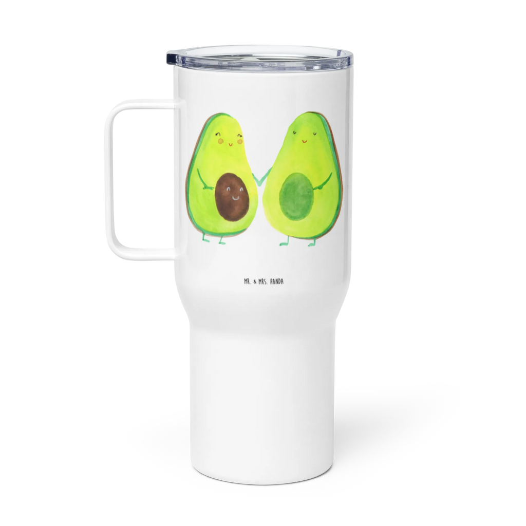 XXL thermal mug avocado pair XL Thermobecher, XL Reisetasse, Reisebecher, Autobecher, Großer Thermobecher, Jumbo Becher, Thermobecher, Avocado, Veggie, Vegan, Gesund, Familie, Hochzeit, Avocuddle, Babyparty, Schwangerschaft, Liebe, Babyshower, Avocados, Kinder, Geburt