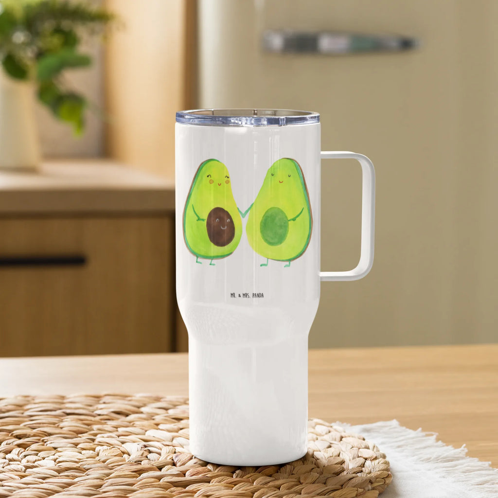 XXL thermal mug avocado pair XL Thermobecher, XL Reisetasse, Reisebecher, Autobecher, Großer Thermobecher, Jumbo Becher, Thermobecher, Avocado, Veggie, Vegan, Gesund, Familie, Hochzeit, Avocuddle, Babyparty, Schwangerschaft, Liebe, Babyshower, Avocados, Kinder, Geburt