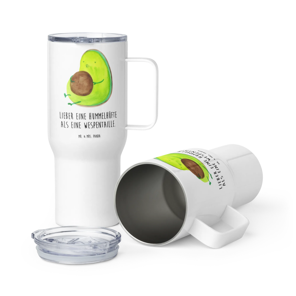 XXL thermal mug avocado Pipes Autobecher, Jumbo Becher, XL Reisetasse, Reisebecher, XL Thermobecher, Großer Thermobecher, Thermobecher, Avocado, Veggie, Vegan, Gesund, dick sein, Ernährung, Diät, Abnehmen