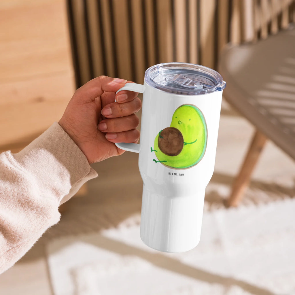 XXL thermal mug avocado Pipes Autobecher, Jumbo Becher, XL Reisetasse, Reisebecher, XL Thermobecher, Großer Thermobecher, Thermobecher, Avocado, Veggie, Vegan, Gesund, dick sein, Ernährung, Diät, Abnehmen