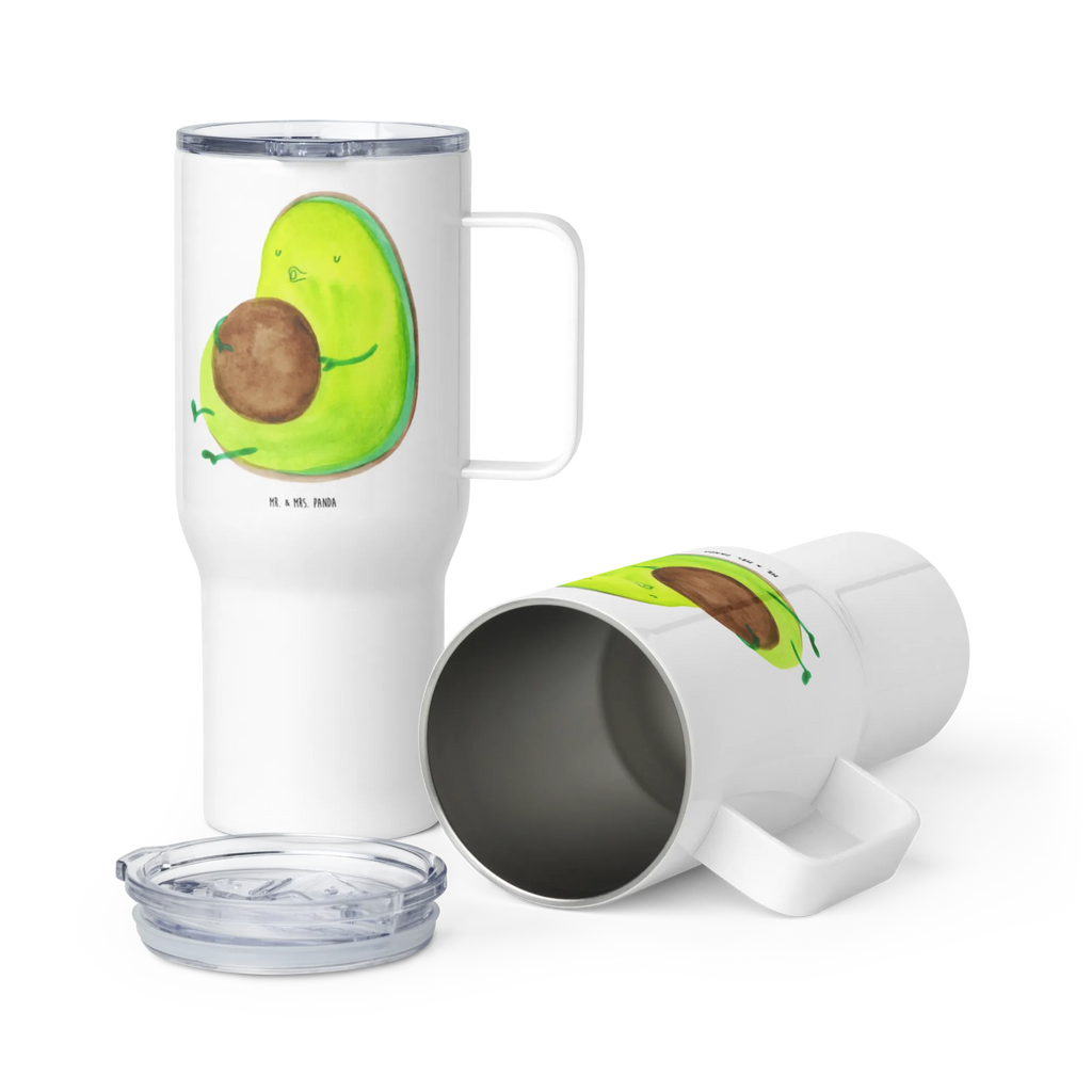XXL thermal mug avocado Pipes Autobecher, Jumbo Becher, XL Reisetasse, Reisebecher, XL Thermobecher, Großer Thermobecher, Thermobecher, Avocado, Veggie, Vegan, Gesund, dick sein, Ernährung, Diät, Abnehmen