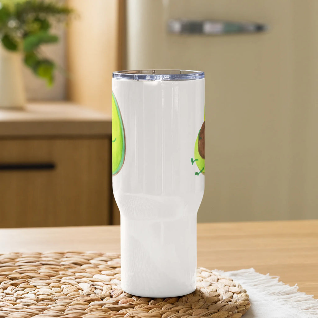 XXL thermal mug avocado Pipes Autobecher, Jumbo Becher, XL Reisetasse, Reisebecher, XL Thermobecher, Großer Thermobecher, Thermobecher, Avocado, Veggie, Vegan, Gesund, dick sein, Ernährung, Diät, Abnehmen