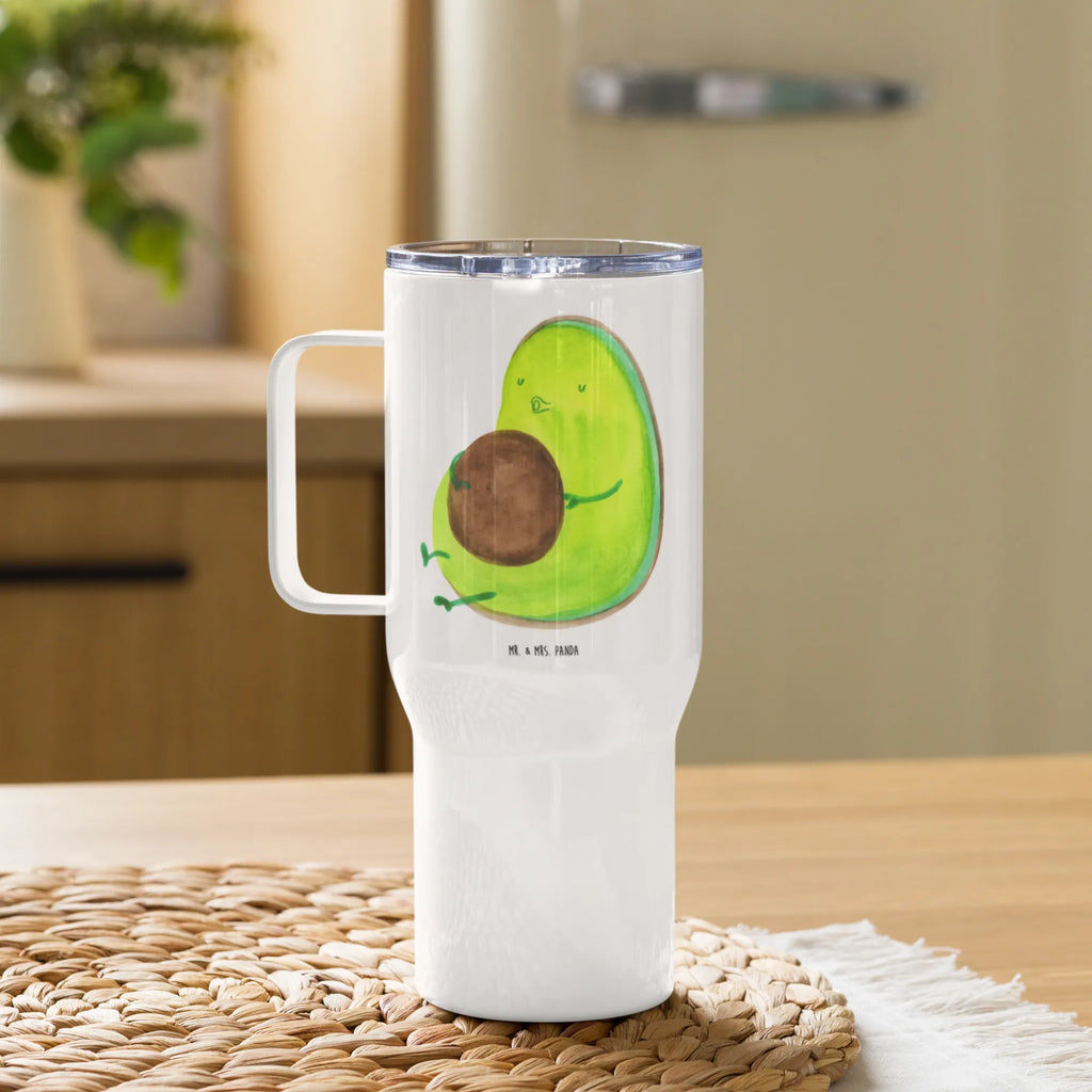XXL thermal mug avocado Pipes Autobecher, Jumbo Becher, XL Reisetasse, Reisebecher, XL Thermobecher, Großer Thermobecher, Thermobecher, Avocado, Veggie, Vegan, Gesund, dick sein, Ernährung, Diät, Abnehmen