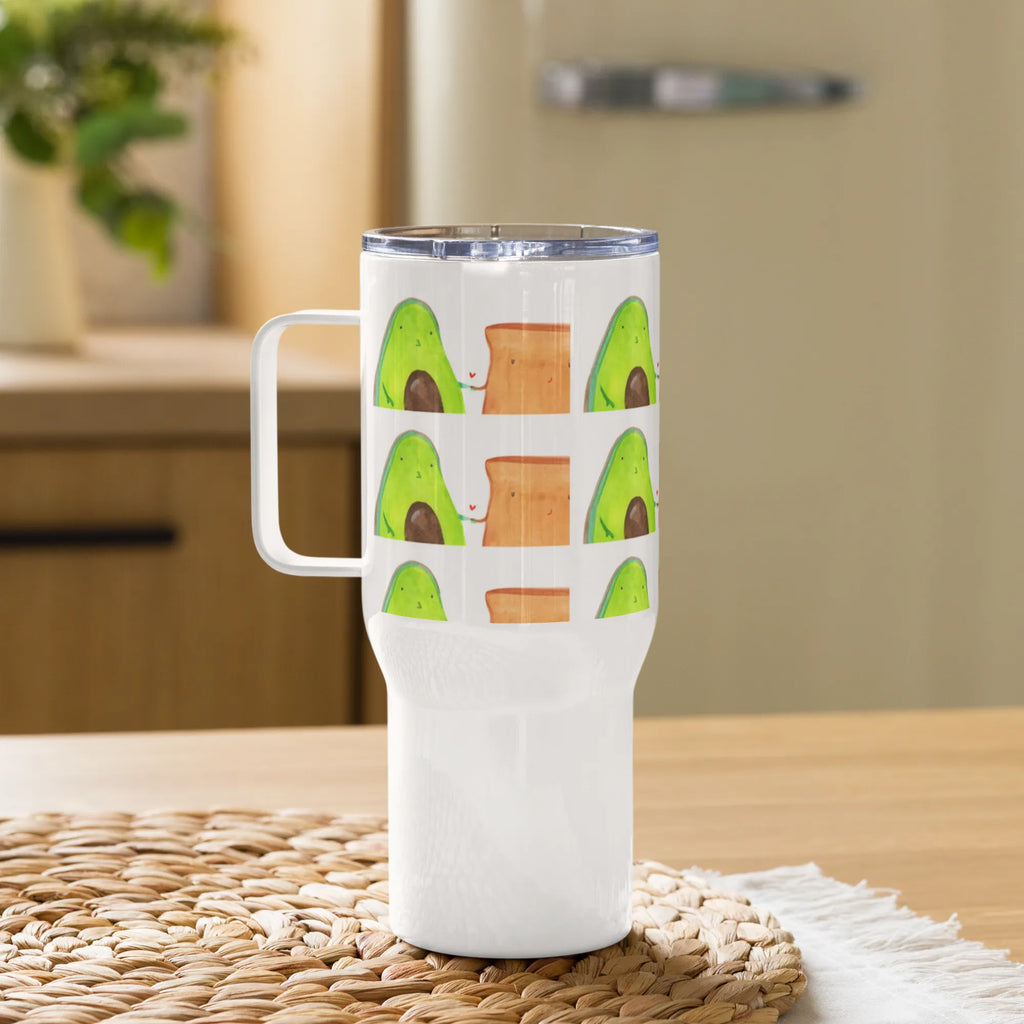 XXL Thermobecher Avocado Toast Autobecher, Großer Thermobecher, Thermobecher, Jumbo Becher, XL Thermobecher, XL Reisetasse, Reisebecher, Avocado, Veggie, Vegan, Gesund, Toast, Freundin, Freund, Hochzeit, Jahrestag, Hochzeitsgeschenk, Jahrestagsgeschenk, Toastbrot, Verlobt, Liebespaar, Verlobungsparty, Pärchen