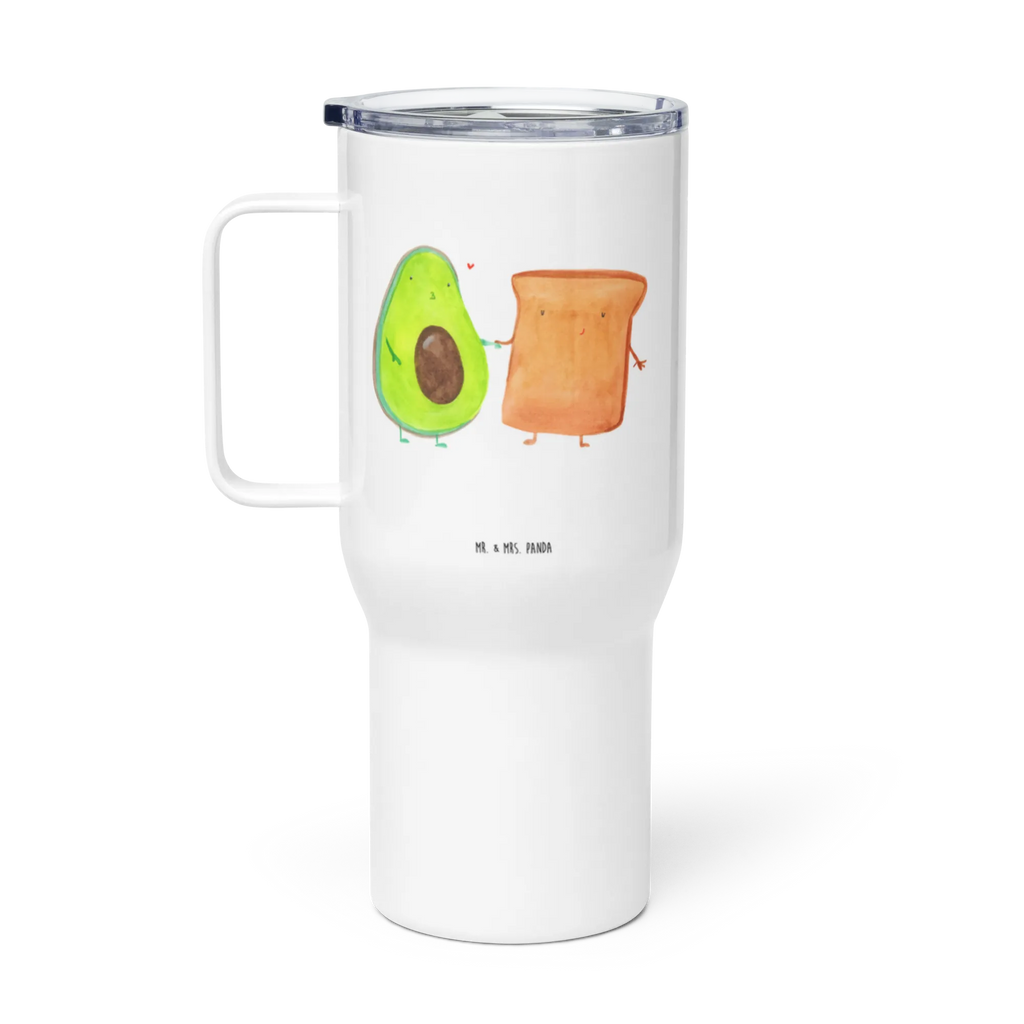 XXL Thermobecher Avocado Toast Autobecher, Großer Thermobecher, Thermobecher, Jumbo Becher, XL Thermobecher, XL Reisetasse, Reisebecher, Avocado, Veggie, Vegan, Gesund, Toast, Freundin, Freund, Hochzeit, Jahrestag, Hochzeitsgeschenk, Jahrestagsgeschenk, Toastbrot, Verlobt, Liebespaar, Verlobungsparty, Pärchen