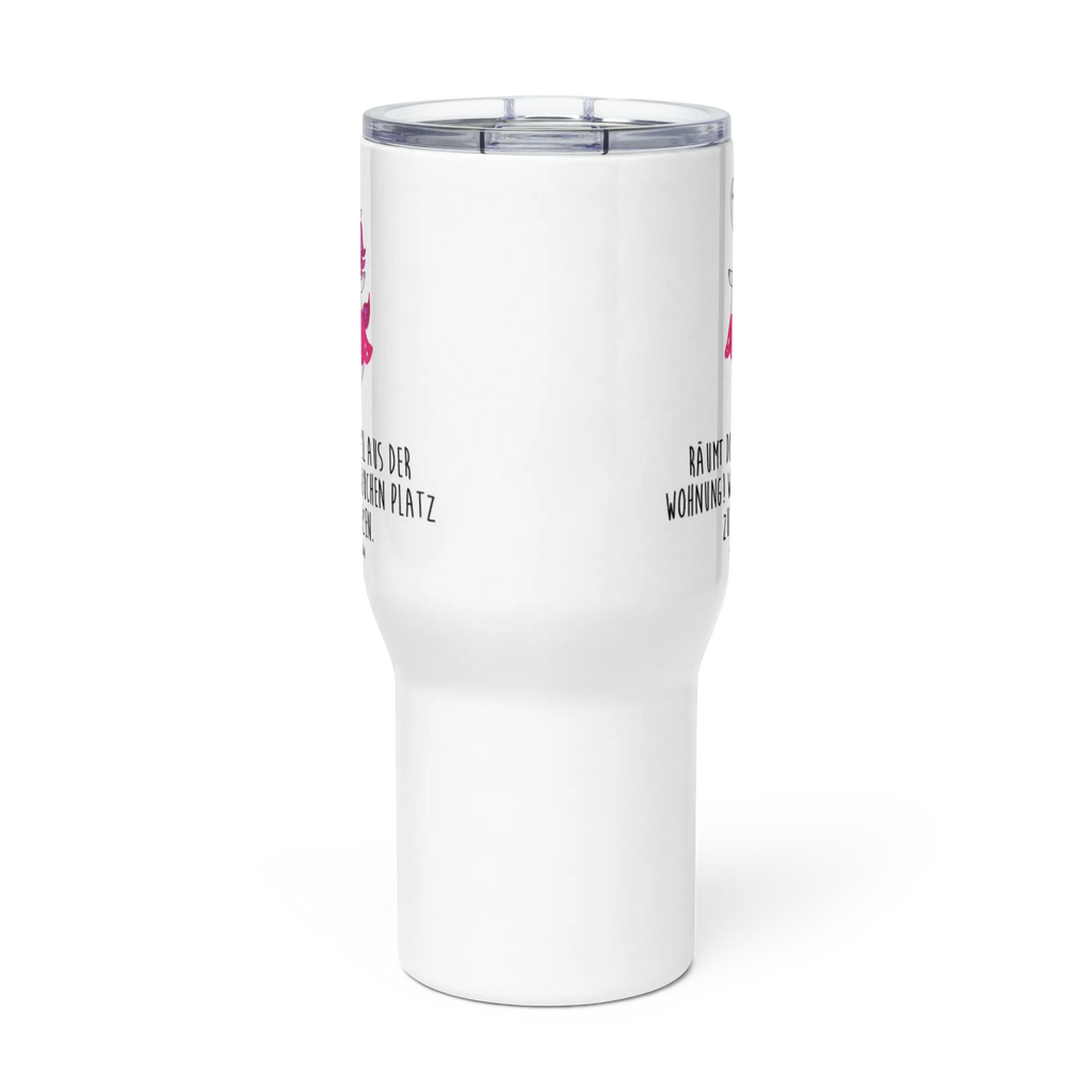 XXL Thermobecher Einhorn Ballerina XL Reisetasse, Jumbo Becher, Autobecher, Thermobecher, Reisebecher, XL Thermobecher, Großer Thermobecher, Einhorn, Einhörner, Einhorn Deko, Unicorn, Tänzerin, Lebenslust, Wohnung, Geburtstag, Lebensfreude, Spaß, Ballerina, Party, Tanzen, Feiern
