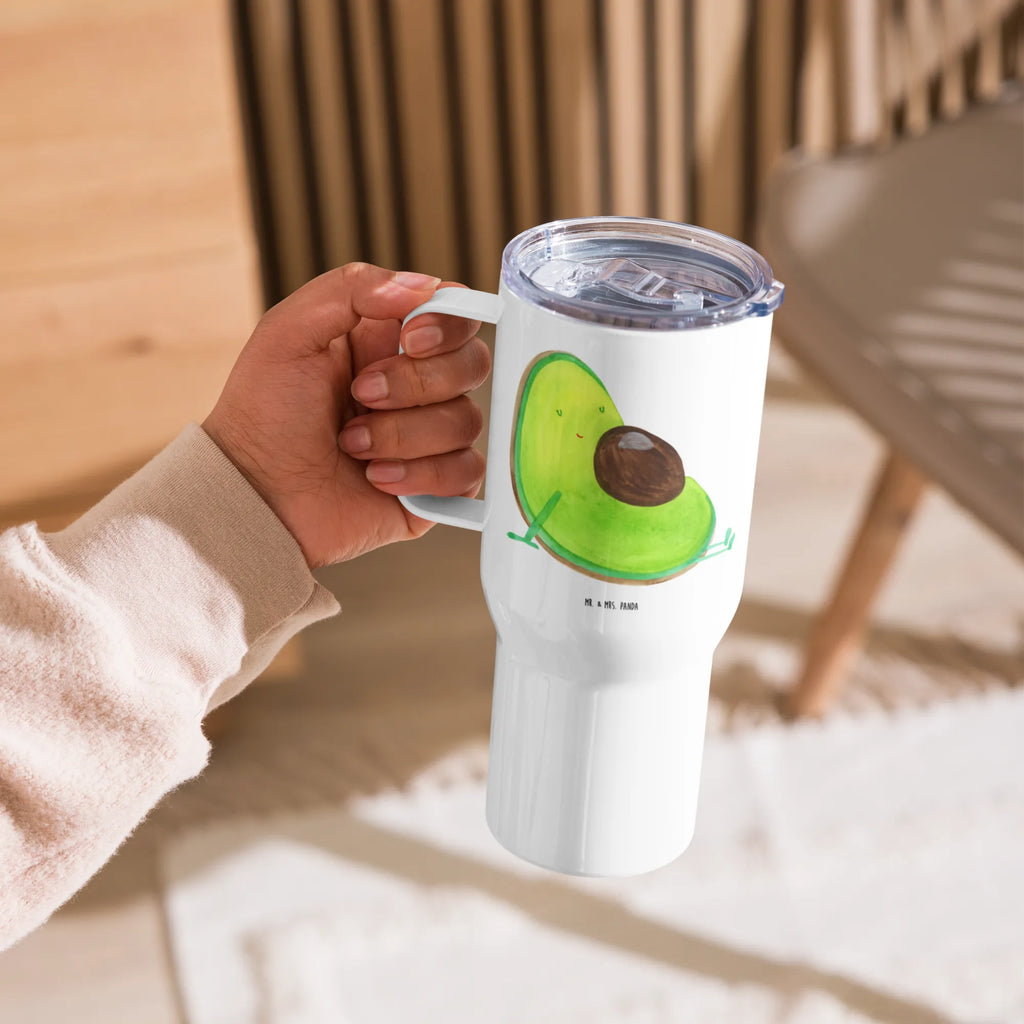 XXL Thermobecher Avocado Schwangerschaft Thermobecher, Reisebecher, Autobecher, Großer Thermobecher, XL Reisetasse, Jumbo Becher, XL Thermobecher, Avocado, Veggie, Vegan, Gesund, Babyshower, Babyparty, Schwangerschaft, schwanger