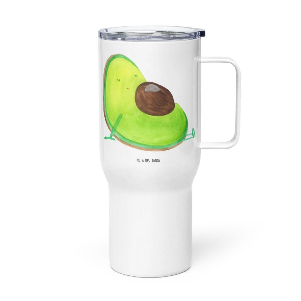 XXL Thermobecher Avocado Schwangerschaft Thermobecher, Reisebecher, Autobecher, Großer Thermobecher, XL Reisetasse, Jumbo Becher, XL Thermobecher, Avocado, Veggie, Vegan, Gesund, Babyshower, Babyparty, Schwangerschaft, schwanger
