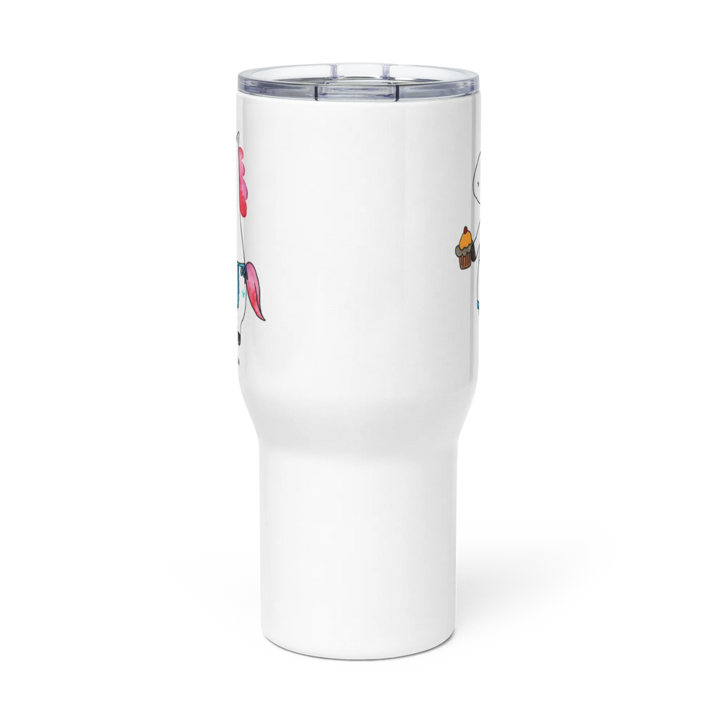 XXL thermal mug unicorn muffins XL Reisetasse, Reisebecher, Großer Thermobecher, Jumbo Becher, XL Thermobecher, Autobecher, Unicorn, Einhorn, Einhörner, Einhorn Deko, Muffin, Backen, Grüße, Geburtstag, Glückwünsche, Liebesgrüße, Kekse, Geburtstagsgrüße