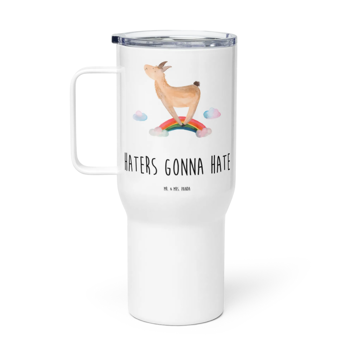XXL Thermobecher Lama Regenbogen Thermos-Becher, Großer Thermobecher, Mehrwegbecher, Edelstahlbecher, Kaffee-to-go-Becher, Trinkgefäß, XL Thermobecher, Kaffee-Thermobecher, Jumbo Becher, Mehrweg-Kaffeebecher, Teebecher, To-Go-Becher, Autobecher, Reisebecher, Edelstahl-Thermobecher, getränkebecher, XL Reisetasse, Teetasse, Edelstahl Tasse, Isolierbecher, Thermobecher, thermosbecher, Lama, Alpaka, Abi, Hobby, Freiheit, Außenseiter, Schule, Haters, Lamas, Haters Gonna Hate, Regenbogen, Wolkenland, Selbstständig