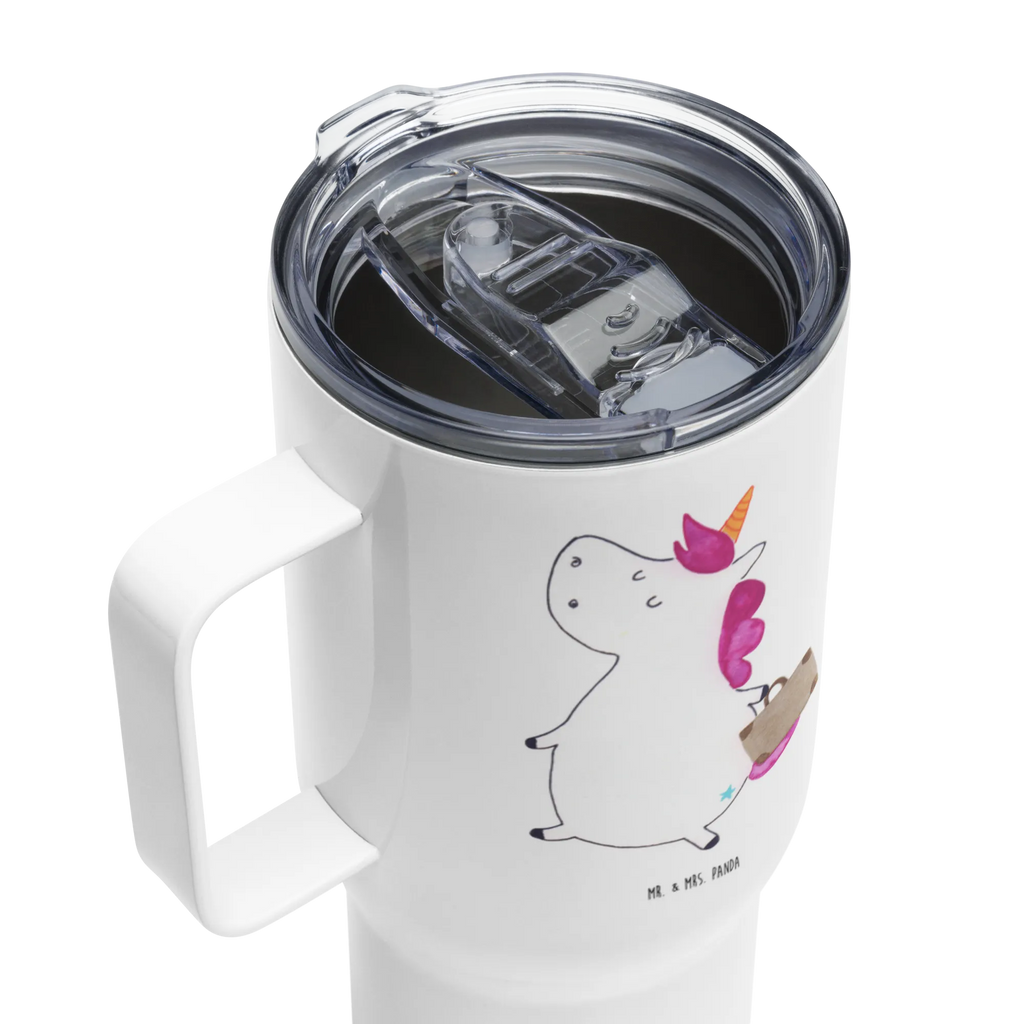XXL thermal mug unicorn Suitcase Reisebecher, XL Thermobecher, Jumbo Becher, Thermobecher, XL Reisetasse, Autobecher, Großer Thermobecher, Einhorn, Einhörner, Einhorn Deko, Unicorn, Erwachsen, witzig, Verreisen, Gepäck, Koffer, Spaß, Abenteuer, Reise, unicorn, albern, lustig, Kind