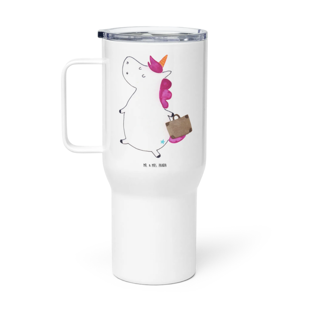 XXL thermal mug unicorn Suitcase Reisebecher, XL Thermobecher, Jumbo Becher, Thermobecher, XL Reisetasse, Autobecher, Großer Thermobecher, Einhorn, Einhörner, Einhorn Deko, Unicorn, Erwachsen, witzig, Verreisen, Gepäck, Koffer, Spaß, Abenteuer, Reise, unicorn, albern, lustig, Kind