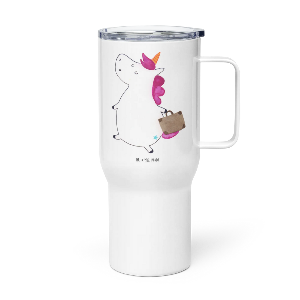 XXL thermal mug unicorn Suitcase Reisebecher, XL Thermobecher, Jumbo Becher, Thermobecher, XL Reisetasse, Autobecher, Großer Thermobecher, Einhorn, Einhörner, Einhorn Deko, Unicorn, Erwachsen, witzig, Verreisen, Gepäck, Koffer, Spaß, Abenteuer, Reise, unicorn, albern, lustig, Kind
