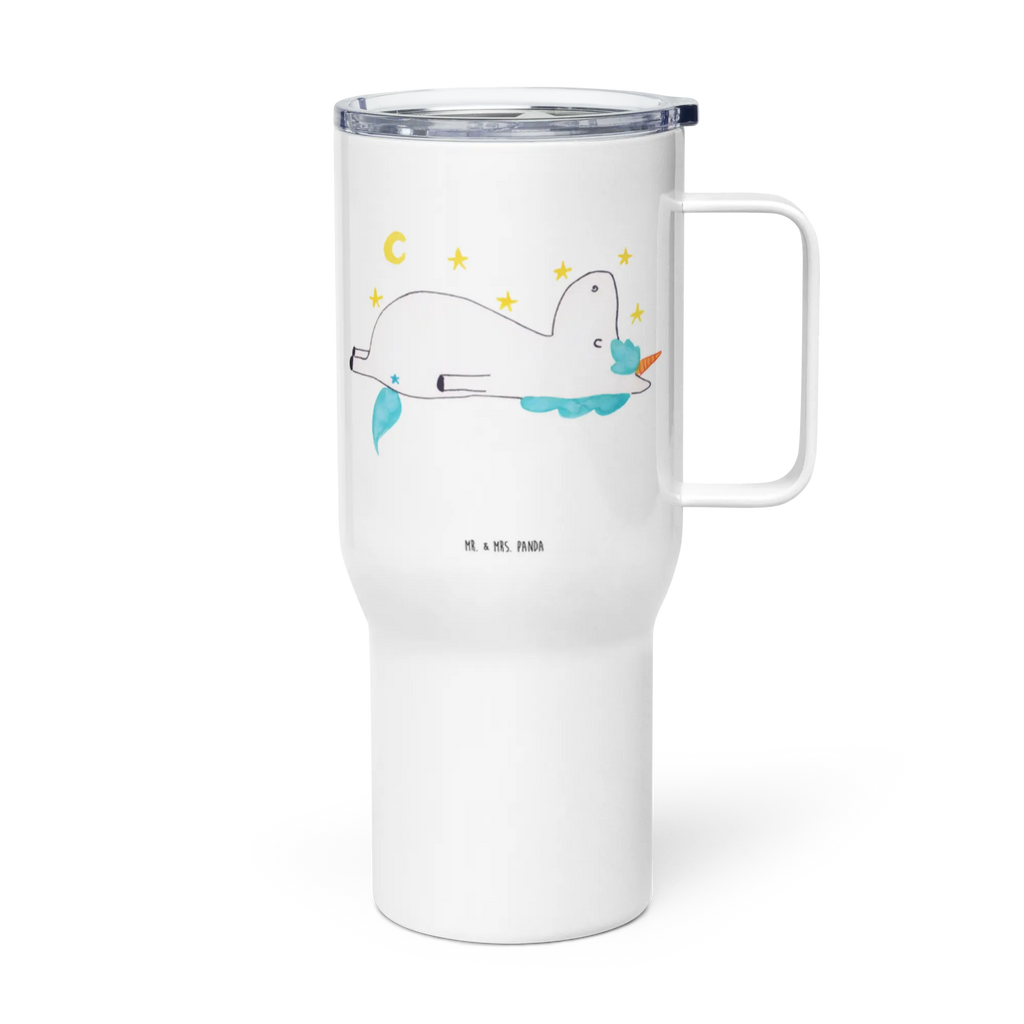 XXL thermal mug unicorn starry sky Jumbo Becher, Autobecher, XL Thermobecher, Thermobecher, Reisebecher, Großer Thermobecher, XL Reisetasse, Einhorn, Einhörner, Einhorn Deko, Unicorn, Sternenhimmel, Verrückt, Dachschaden, Sterne