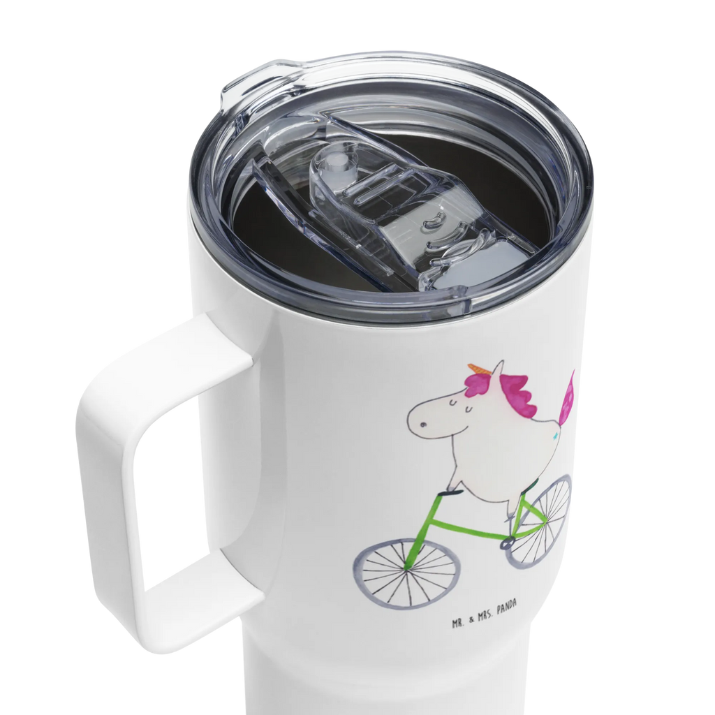 XXL thermal mug unicorn cyclist Autobecher, Großer Thermobecher, Jumbo Becher, XL Reisetasse, XL Thermobecher, Thermobecher, Reisebecher, Einhorn, Einhörner, Einhorn Deko, Unicorn, Kummer, Radfahren, Rad, Konfetti, Luxusproblem, Liebeskummer, Bike, Feenstaub, Radfahrer