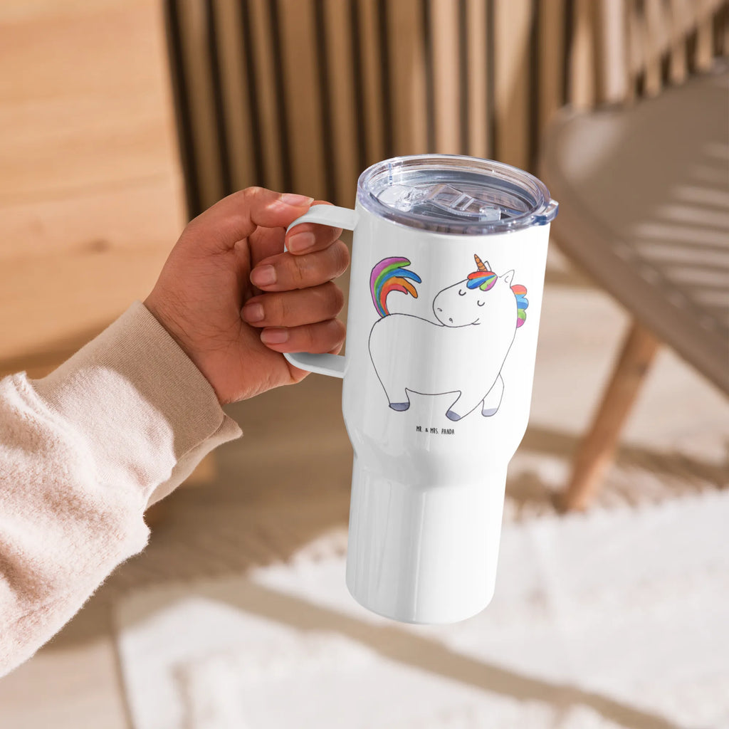XXL thermal mug unicorn Swagger Thermobecher, Jumbo Becher, XL Thermobecher, Autobecher, Großer Thermobecher, Reisebecher, XL Reisetasse, Einhorn, Einhörner, Einhorn Deko, Unicorn, Reiten, Geschenk, Pferd, Freundin, anders, Reiter, stolz, bunt