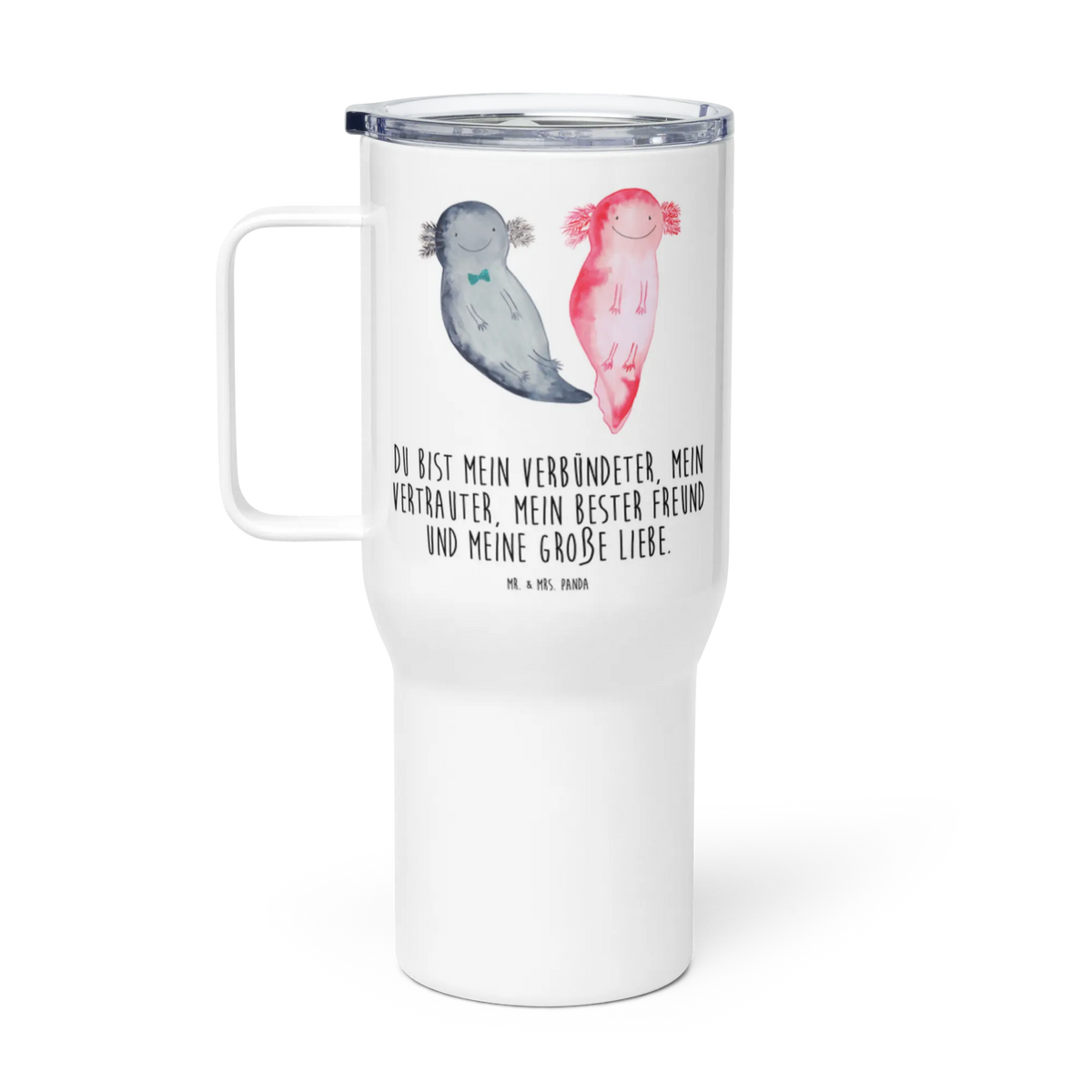 XXL Thermobecher Axolotl Freundin Reisebecher, Mehrweg-Kaffeebecher, XL Reisetasse, Thermobecher, Kaffee-Thermobecher, Teebecher, XL Thermobecher, thermosbecher, Isolierbecher, Edelstahl-Thermobecher, Autobecher, Trinkgefäß, Großer Thermobecher, Teetasse, getränkebecher, Thermos-Becher, Mehrwegbecher, To-Go-Becher, Jumbo Becher, Kaffee-to-go-Becher, Edelstahl Tasse, Edelstahlbecher, Axolotl, Molch, Verlobter, Jahrestag, Liebe, Valentinstag, Schwanzlurch, Ehemann, Lurche, Freund, Axolot, Liebesbeweis, Lurch, Große Liebe