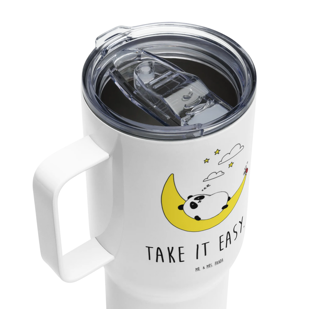 XXL thermal mug Panda Easy XL Thermobecher, Jumbo Becher, Autobecher, Reisebecher, Thermobecher, XL Reisetasse, Großer Thermobecher