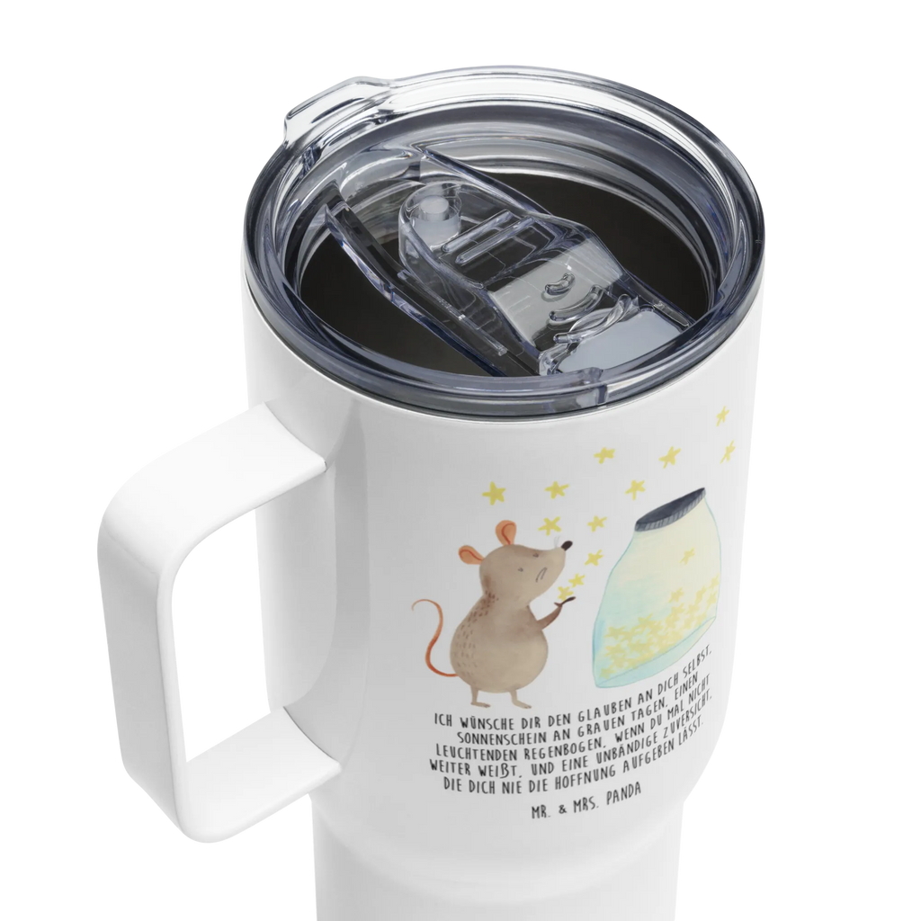 XXL thermal mug Mouse Stars XL Reisetasse, Großer Thermobecher, Autobecher, Reisebecher, XL Thermobecher, Thermobecher, Jumbo Becher, Tiermotive, Gute Laune, lustige Sprüche, Tiere, Taufe, Taufgeschenk, Sterne, Kindergeburtstag, Geburtstag, Hoffnung, erstes Kind, Schwangerschaft, Wunsch, Geburt, Kind, Maus, Träume