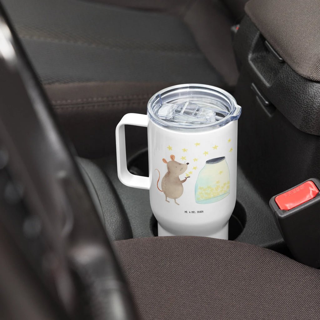 XXL thermal mug Mouse Stars XL Reisetasse, Großer Thermobecher, Autobecher, Reisebecher, XL Thermobecher, Thermobecher, Jumbo Becher, Tiermotive, Gute Laune, lustige Sprüche, Tiere, Taufe, Taufgeschenk, Sterne, Kindergeburtstag, Geburtstag, Hoffnung, erstes Kind, Schwangerschaft, Wunsch, Geburt, Kind, Maus, Träume