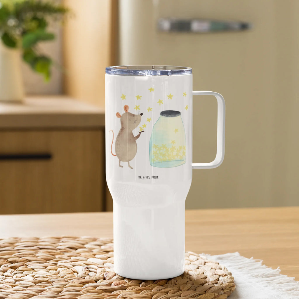 XXL thermal mug Mouse Stars XL Reisetasse, Großer Thermobecher, Autobecher, Reisebecher, XL Thermobecher, Thermobecher, Jumbo Becher, Tiermotive, Gute Laune, lustige Sprüche, Tiere, Taufe, Taufgeschenk, Sterne, Kindergeburtstag, Geburtstag, Hoffnung, erstes Kind, Schwangerschaft, Wunsch, Geburt, Kind, Maus, Träume