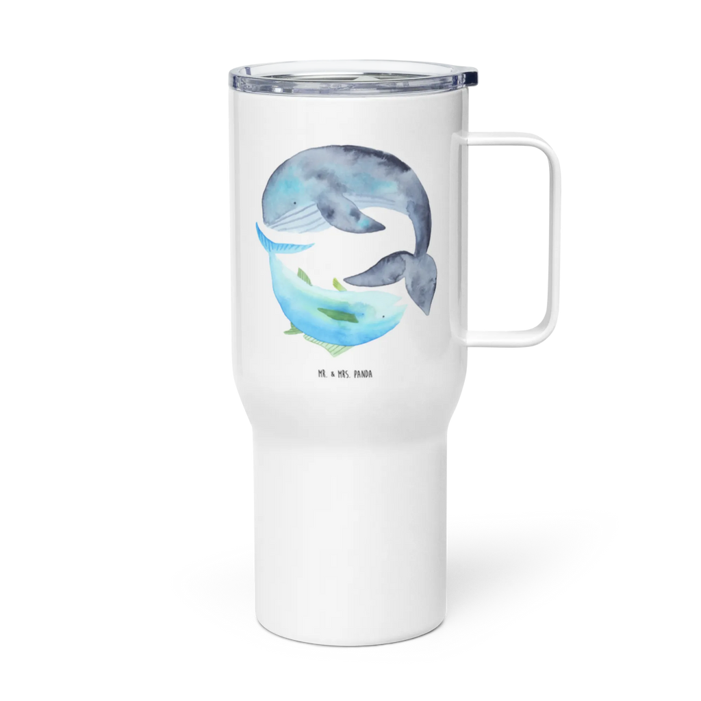 XXL Thermobecher Walfisch Thunfisch Thermobecher, Jumbo Becher, Autobecher, XL Thermobecher, XL Reisetasse, Reisebecher, Großer Thermobecher, Tiermotive, Gute Laune, lustige Sprüche, Tiere, Wahl, Wal, Flachwitz Geschenk, Witz, Spruch des Tages, Tunfisch, Spruch lustig, Wortwitz lustig, Flachwitz