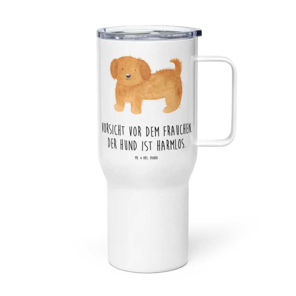 XXL Thermobecher Hund Flauschig Autobecher, XL Reisetasse, Reisebecher, XL Thermobecher, Großer Thermobecher, Jumbo Becher, Sprüche, Hund, Hunderasse, Hundebesitzer, Hundemotiv, Haustier, Tierliebhaber, Hundemama, Hundeliebe, Frauchen, Hunde