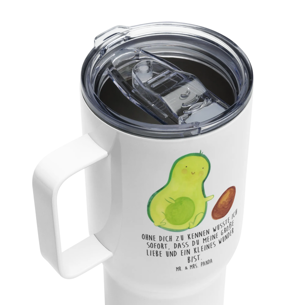 XXL Thermobecher Avocado Kern rollt Jumbo Becher, Reisebecher, Thermobecher, Autobecher, XL Reisetasse, XL Thermobecher, Großer Thermobecher, Avocado, Veggie, Vegan, Gesund, Kind, Geburt, Avocados, zur Geburt, Baby, erstes Kind, Liebe, Säugling, große Liebe, Love, Geburtstag, Schwangerschaft, Schwanger, Babyparty