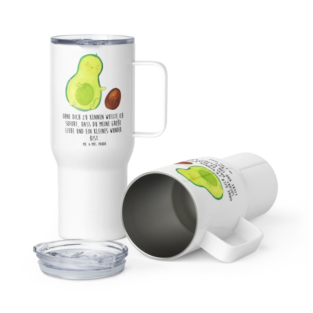 XXL Thermobecher Avocado Kern rollt Jumbo Becher, Reisebecher, Thermobecher, Autobecher, XL Reisetasse, XL Thermobecher, Großer Thermobecher, Avocado, Veggie, Vegan, Gesund, Kind, Geburt, Avocados, zur Geburt, Baby, erstes Kind, Liebe, Säugling, große Liebe, Love, Geburtstag, Schwangerschaft, Schwanger, Babyparty