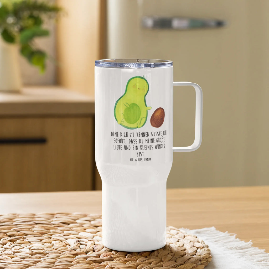 XXL Thermobecher Avocado Kern rollt Jumbo Becher, Reisebecher, Thermobecher, Autobecher, XL Reisetasse, XL Thermobecher, Großer Thermobecher, Avocado, Veggie, Vegan, Gesund, Kind, Geburt, Avocados, zur Geburt, Baby, erstes Kind, Liebe, Säugling, große Liebe, Love, Geburtstag, Schwangerschaft, Schwanger, Babyparty
