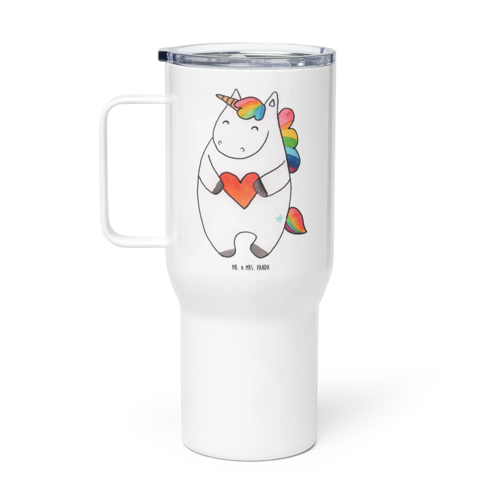 XXL thermal mug unicorn Heart Autobecher, Reisebecher, Großer Thermobecher, XL Thermobecher, XL Reisetasse, Jumbo Becher, Unicorn, Einhorn, Einhörner, Einhorn Deko, Witzig, Freundin, Schlimm, Herz, Anders, böse, Lustig, Bunt