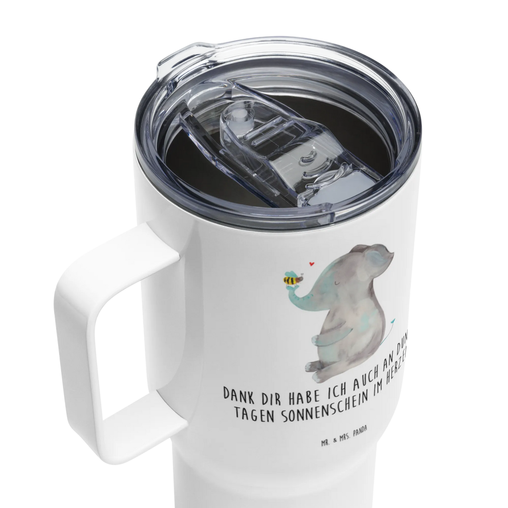 XXL Thermobecher Elefant Biene Großer Thermobecher, Autobecher, Reisebecher, Thermobecher, XL Thermobecher, XL Reisetasse, Jumbo Becher, Tiermotive, Gute Laune, lustige Sprüche, Tiere, Liebesspruch, Heiratsantrag, Biene, Liebesgeschenk, Liebesbeweis, Elefant, Liebe, Jahrestag, Hochzeitsgeschenk