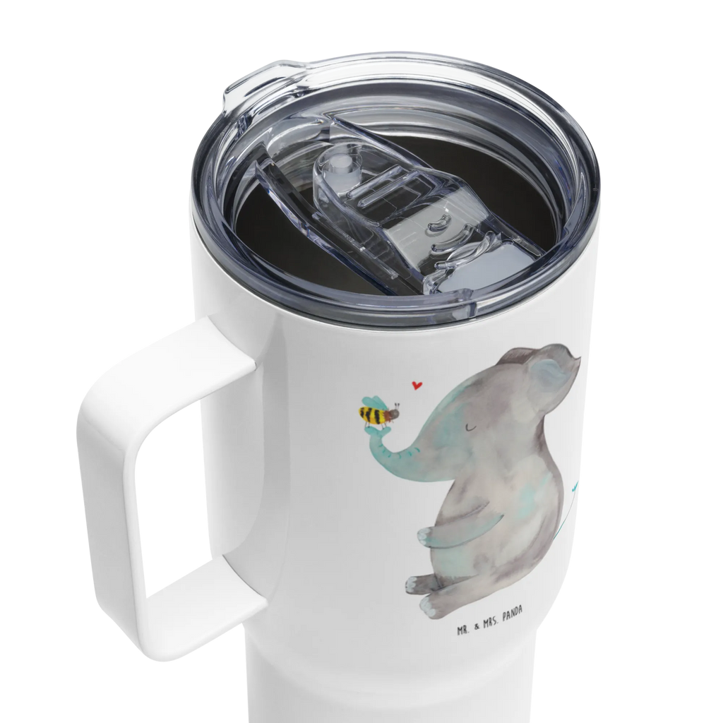 XXL Thermobecher Elefant Biene Großer Thermobecher, Autobecher, Reisebecher, Thermobecher, XL Thermobecher, XL Reisetasse, Jumbo Becher, Tiermotive, Gute Laune, lustige Sprüche, Tiere, Liebesspruch, Heiratsantrag, Biene, Liebesgeschenk, Liebesbeweis, Elefant, Liebe, Jahrestag, Hochzeitsgeschenk