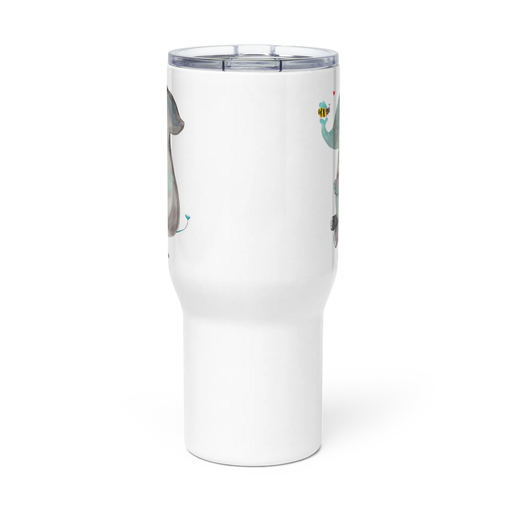 XXL Thermobecher Elefant Biene Großer Thermobecher, Autobecher, Reisebecher, Thermobecher, XL Thermobecher, XL Reisetasse, Jumbo Becher, Tiermotive, Gute Laune, lustige Sprüche, Tiere, Liebesspruch, Heiratsantrag, Biene, Liebesgeschenk, Liebesbeweis, Elefant, Liebe, Jahrestag, Hochzeitsgeschenk