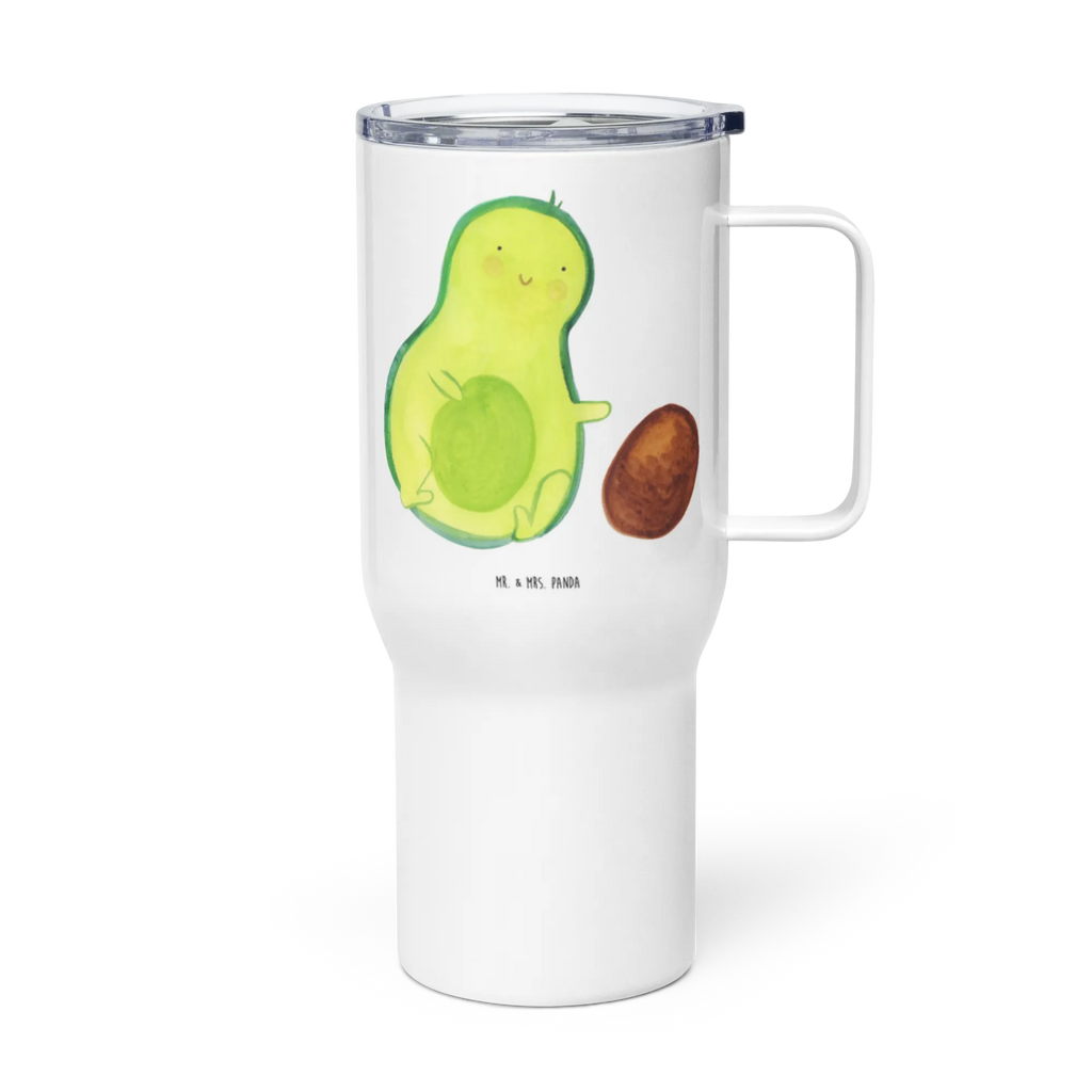 XXL Thermobecher Avocado Kern rollt Jumbo Becher, Reisebecher, Thermobecher, Autobecher, XL Reisetasse, XL Thermobecher, Großer Thermobecher, Avocado, Veggie, Vegan, Gesund, Kind, Geburt, Avocados, zur Geburt, Baby, erstes Kind, Liebe, Säugling, große Liebe, Love, Geburtstag, Schwangerschaft, Schwanger, Babyparty