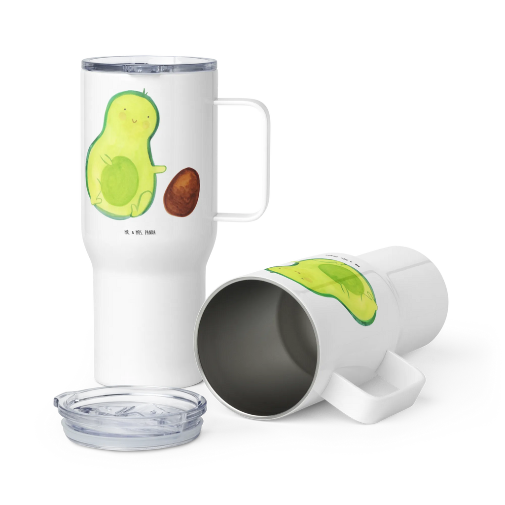 XXL Thermobecher Avocado Kern rollt Jumbo Becher, Reisebecher, Thermobecher, Autobecher, XL Reisetasse, XL Thermobecher, Großer Thermobecher, Avocado, Veggie, Vegan, Gesund, Kind, Geburt, Avocados, zur Geburt, Baby, erstes Kind, Liebe, Säugling, große Liebe, Love, Geburtstag, Schwangerschaft, Schwanger, Babyparty